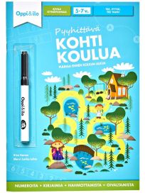 Oppi & Ilo Oppi & Ilo Pyyhittävä kohti koulua -puuhakirja 5-7 v