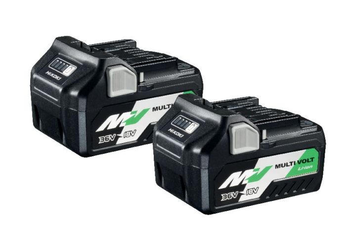 Akkupaketti 36V MULTI VOLT 2 x BSL36A18 Hikoki Tuotenro: 68020907 Akkupaketti, jossa on 2 kpl MULTI VOLT -akkuja