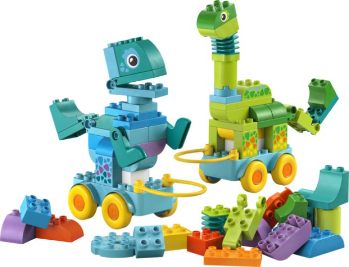 LEGO Dinosauruksia pyörien päällä – 3 in 1 -setti tuotekuva 1 LEGO Dinosauruksia pyörien päällä – 3 in 1 -setti tuotekuva 1