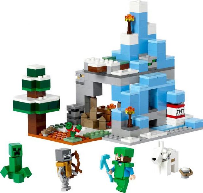 Lego Minecraft Jaan peittamat huiput