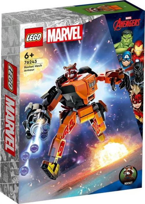 Lego Super Heroes Rocketin robottihaarniska