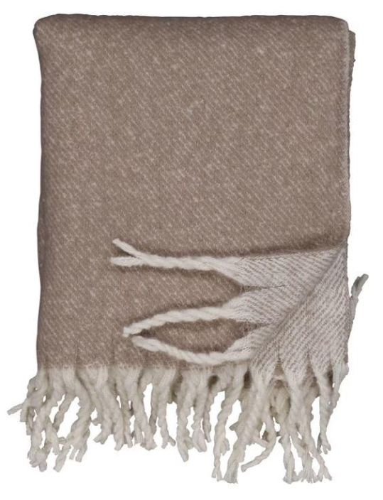 Torkkupeitto Tryggve Taupe 125x150cm Torkkupeitto Tryggve Taupe 125x150cm