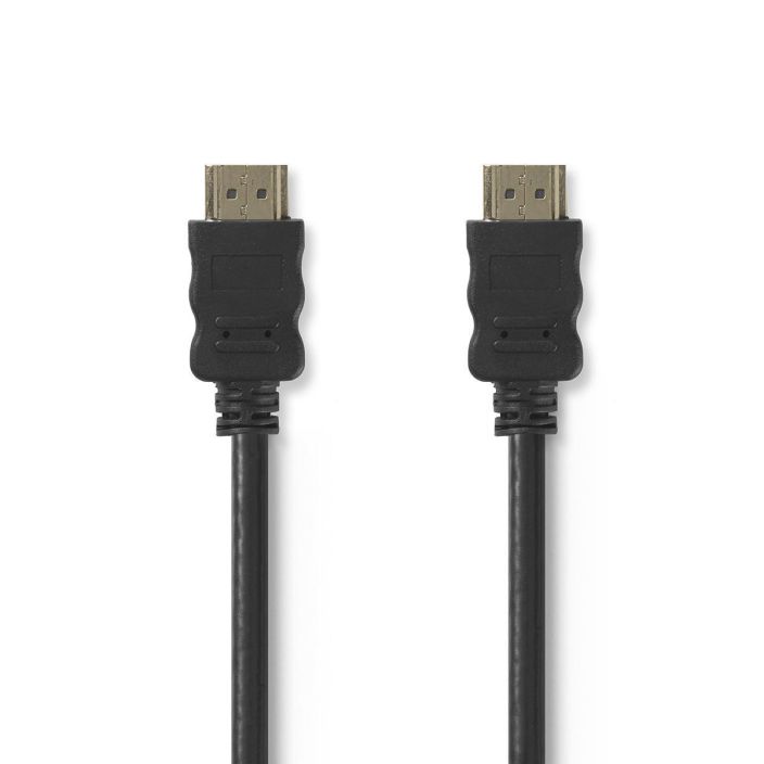 Nedis High Speed HDMI™ 0,5 m | Musta CVGB34000BK05