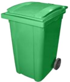 Lassila & Tikanoja L&T Jäkki jäteastia 240L Vihreä 