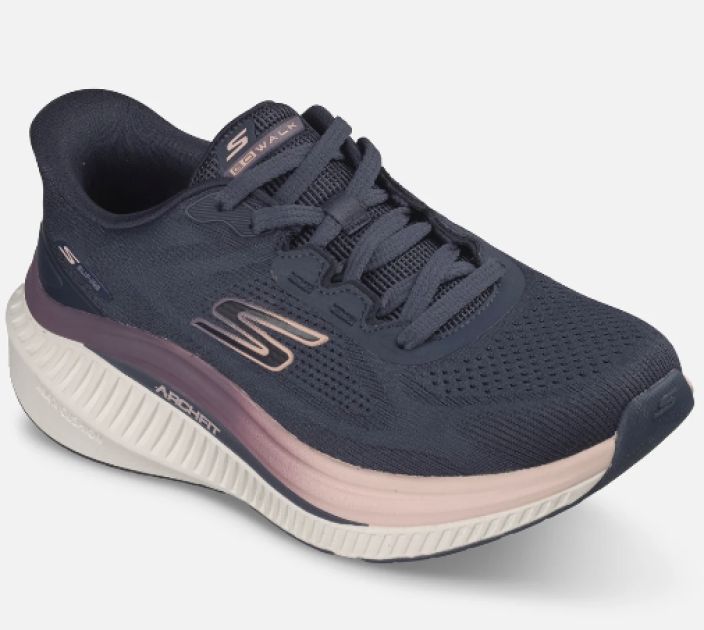 Skechers Naisten Slip-ins: GO WALK Max Cushioning Arch Fit - Aria - Navy Skechers Naisten Slip-ins: GO WALK Max Cushioning Arch Fit - Aria - Navy