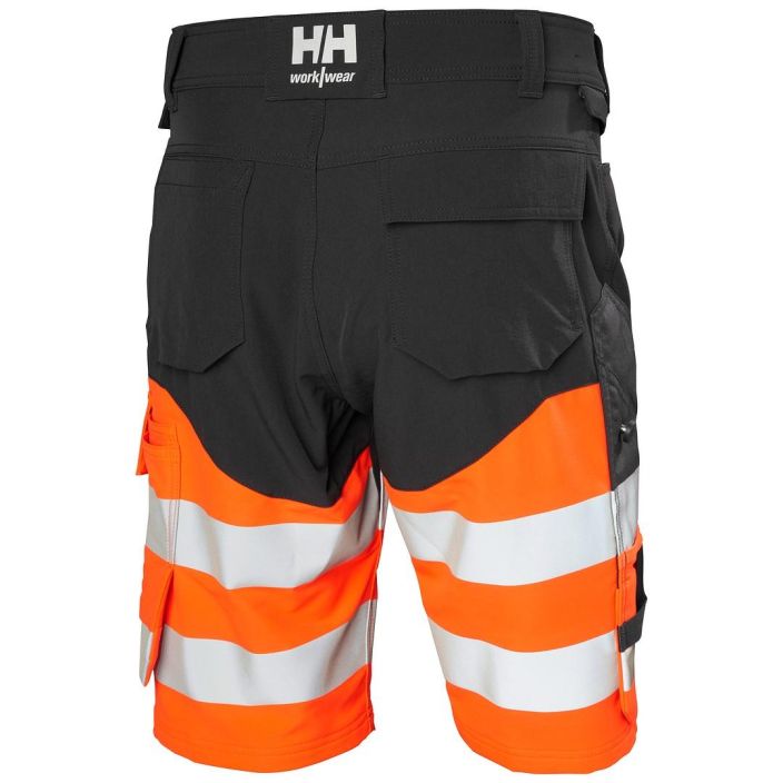 SHORTSIT HI-VIS ALNA 4X CNCT FL.ORANS/EBONY tuotekuva 1