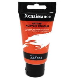 Renaissance akryylimaali 75ml, Copper