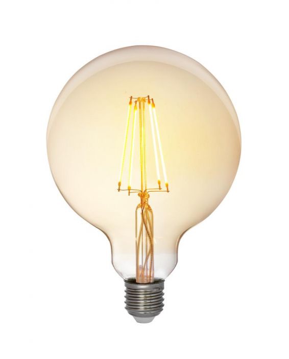 Airam Dim LED-Decor lamppu E27 2200K 380lm -Energialuokka: A+ -Varilampotila: 2200K -Himmennettava -Kanta: E27/G125 -Teho: