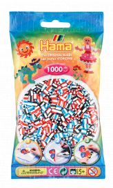 Hama Hama-Helmet Midi 1000kpl raidallisia