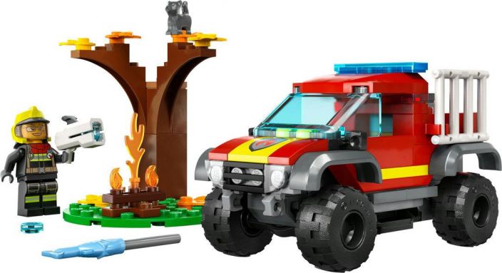 Lego City Palokunnan nelivetoauto