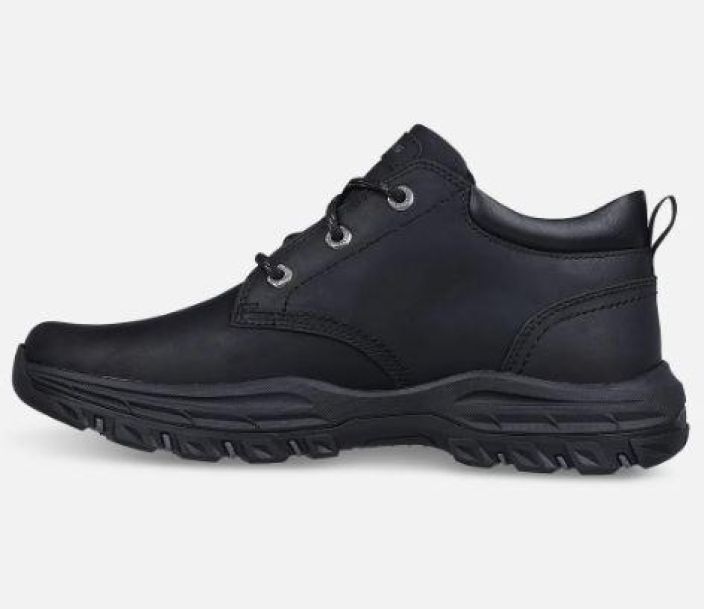 Skechers miesten Relaxed Fit: Knowlson - Ramhurst musta Knowlson - Ramhurst -kengassa yhdistyy tyylikkyys ja vertaansa