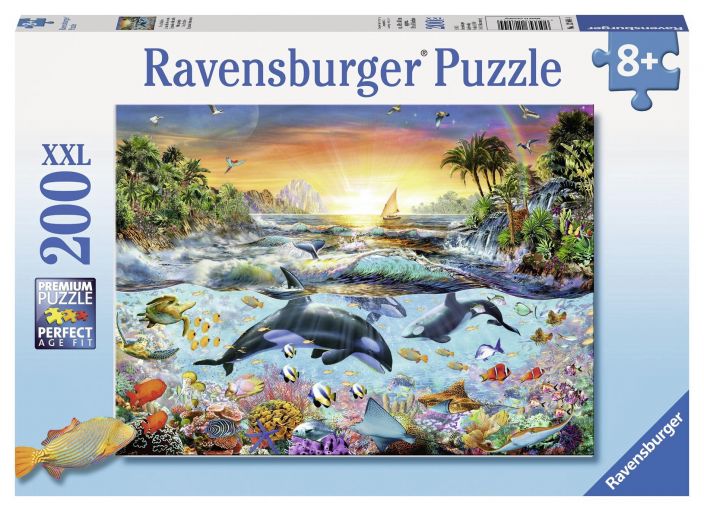 Ravensburger Orca Paradise XXL Puzzle Ravensburgerin lasten palapelien avulla on hauskaa opetella tunnistamista, loogista