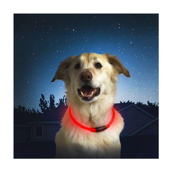 Nite Ize NiteHowl Safety Necklace punainen NiteHowl LED valopanta on valmistettu kestavasta polymeriputkesta jota valaisee