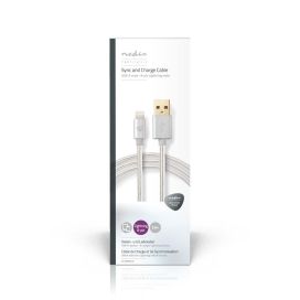 Nedis Nedis Apple Lightning 8-Pin | USB-A Uros | 2.00 m Nailon / Punottu