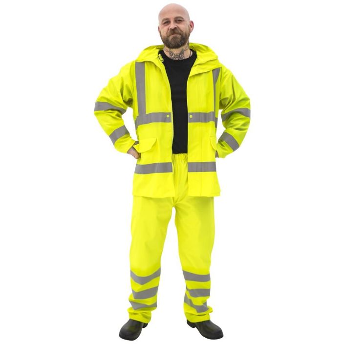 SADEHOUSUT PRONSSI FL.KELT LK2 EN20471 tuotekuva 1