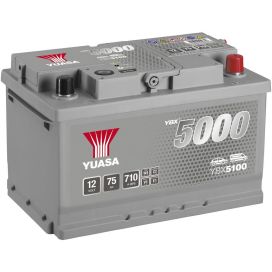 AKKU YUASA 75AH -+ 278X175X175