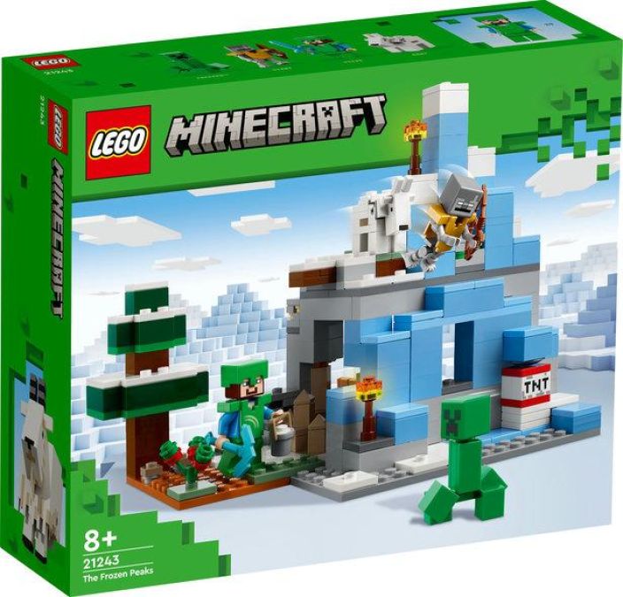 Lego Minecraft Jaan peittamat huiput