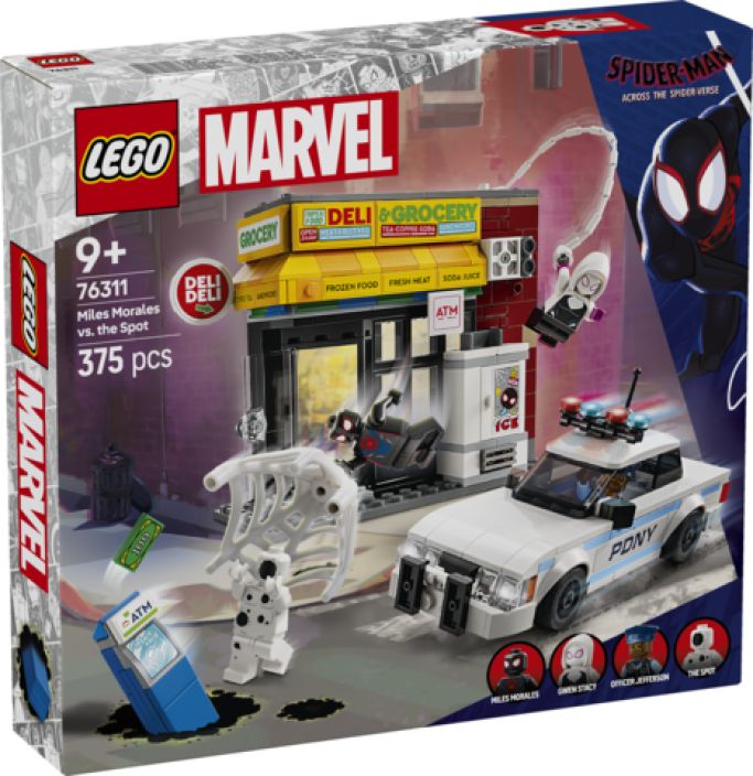LEGO Hamahakkiversum: Miles Morales vastaan Pilkku 76311 LEGO Hamahakkiversum: Miles Morales vastaan Pilkku 76311