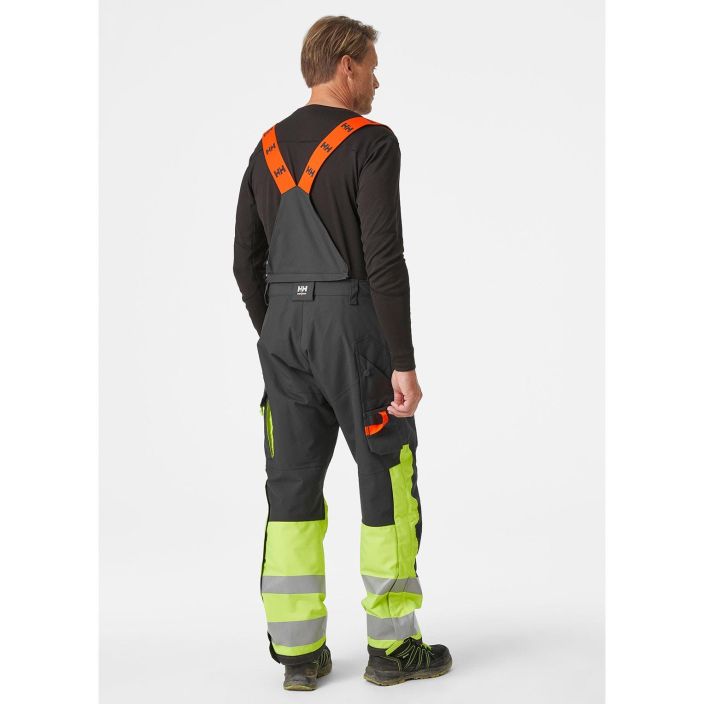 Helly Hansen Workwear talvihousut alna 2.0 fl. Keltainen lk 1 Luokan 1 Alna 2.0 -talvihousuissa on hyva istuvuus, Painetut