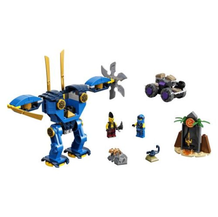 Lego Ninjago Jayn Elektrorobotti Legon mallinumero: 71740. Sisaltaa 106 osaa.