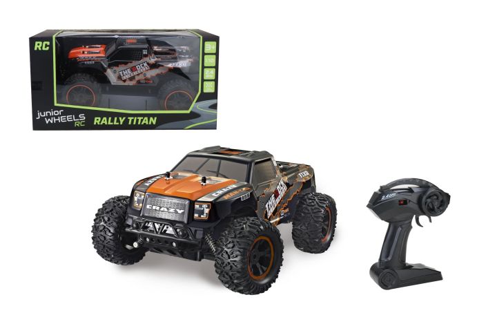 Junior Wheels Rally Titan RC Orange Kauko-ohjattava Siisti Rallilava-Auto. Junior Wheels Rally Titan RC Orange Kauko-ohjattava Siisti Rallilava-Auto.