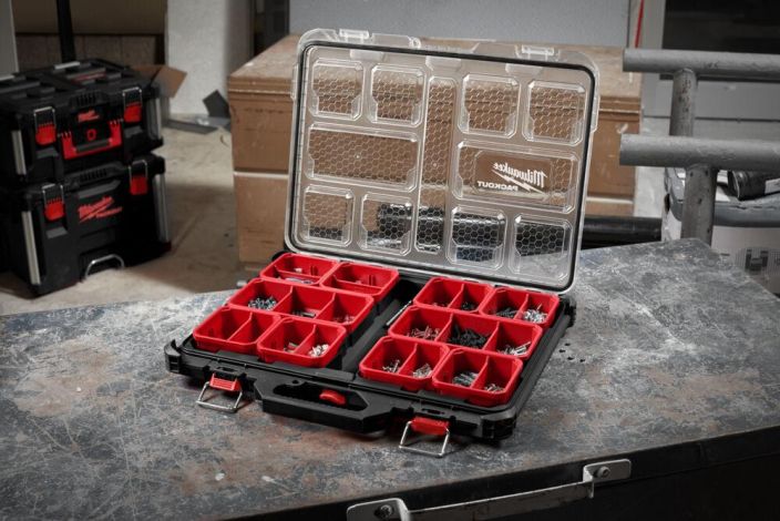 Milwaukee Packout Tarvikelokerikko slim tuotekuva 2