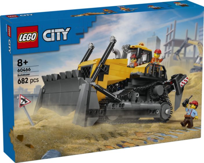LEGO Keltainen puskutraktori 60466 LEGO Keltainen puskutraktori 60466