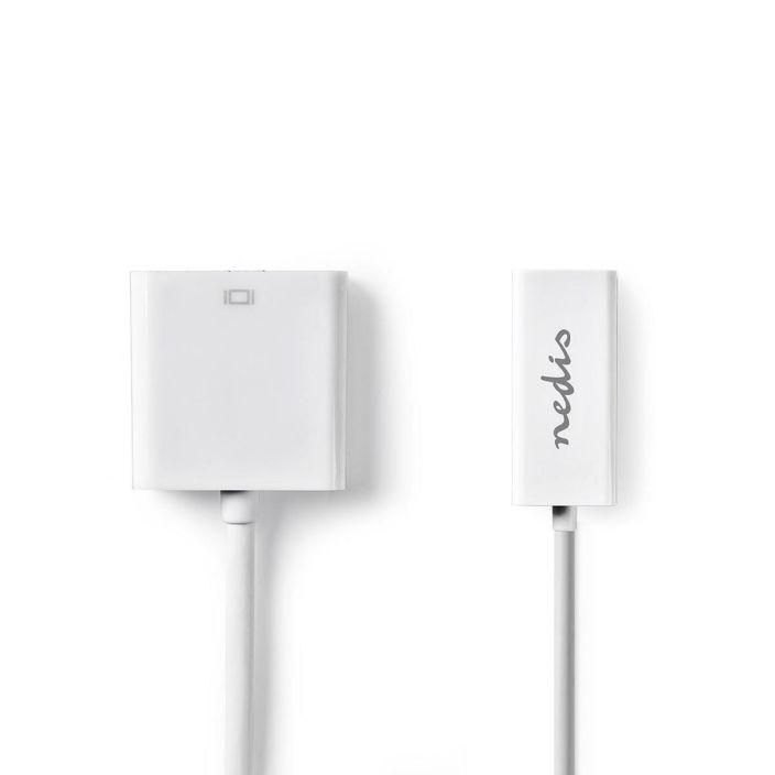 Nedis USB Type-C -Sovitinkaapeli | Type-C, Uros - RJ45 (8P8C), Naaras | 0,2 m | Valkoinen tuotekuva 2