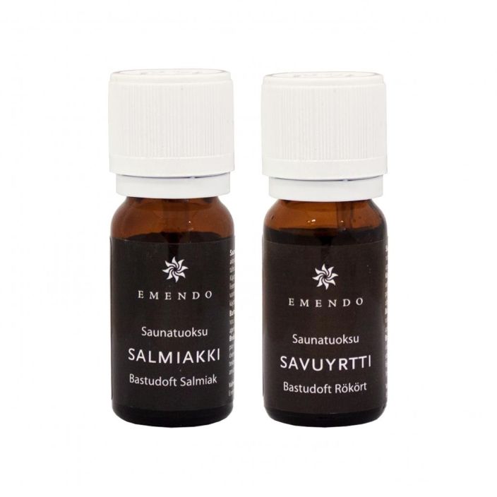 Emendo Saunatuoksut Salmiakki Ja Savuyrtti 2X10ml