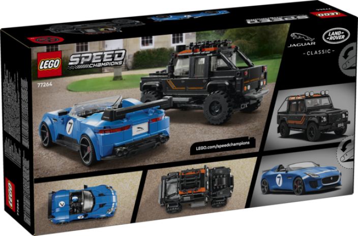 LEGO Jaguar Project 7 ja Land Rover Defender tuotekuva 1 LEGO Jaguar Project 7 ja Land Rover Defender tuotekuva 1