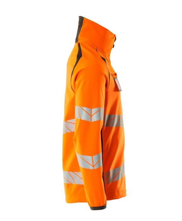 MASCOT miesten Softshell-takki ACCELERATE SAFE hi-vis oranssi/tumma antrasiitti Hengittava, tuulenpitava ja vettahylkiva.