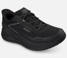 Skechers Skechers Miesten Relaxed Fit: Slip-ins: Badger - Koda - Waterproof - Black