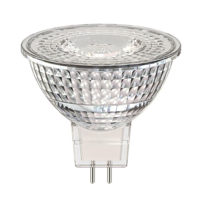 Airam LED-GU5,3 lamppu 2700K 470lm Dim -Energialuokka: A+ -Varilampotila: 2700K -12V- AC -Himmennettava DIm -Kanta: GU5.3