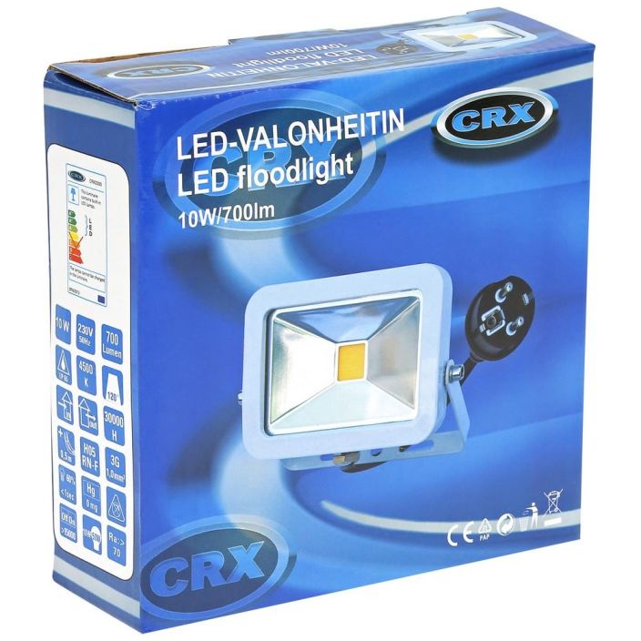 LED VALONHEITIN 700LM 10W/230V PAD 0,5M JOHTO tuotekuva 1