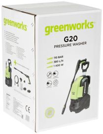 GREENWORKS PAINEPESURI 110BAR 1400W/230V G20
