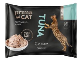 PrimaCat PrimaCat Fillets Tonnikalaa vedessä 4 x 50 g