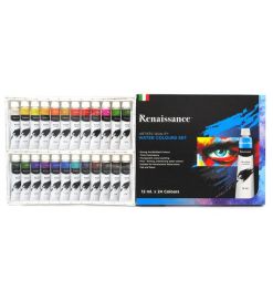 Renaissance vesivärit 24x12ml