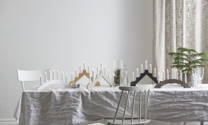 Star Trading Ada 7-haar. kynttelikkö  natur tuotekuva 1