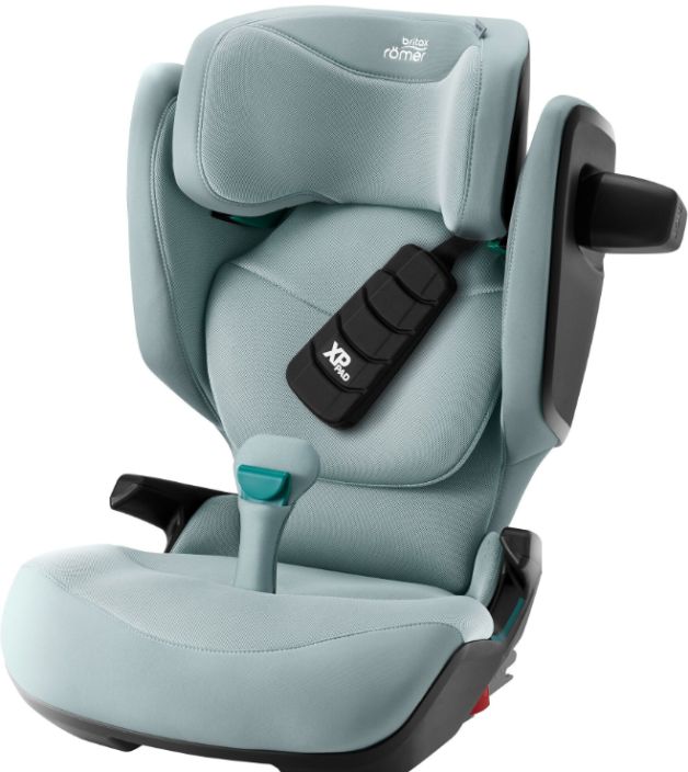 Britax Kidfix Pro turvavyoistuin Harbour Blue -turvavyoistuin luokitellaan istuinryhmaan 100–150 cm, ja soveltuu