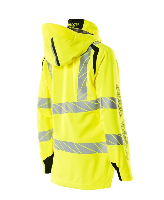 MASCOT naisten Kuoritakki ACCELERATE SAFE hi-vis keltainen/musta Suunniteltu ja muotoon ommeltu erityisesti naisille.