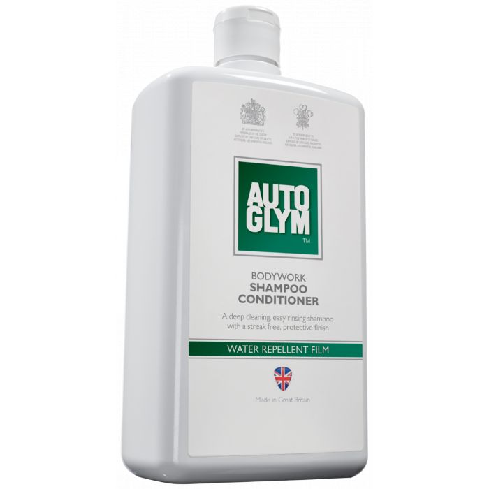 Autoglym Bodywork Shampoo Puhdas auto on kaunis ja se on helppo saavuttaa Bodywork Shampoo Conditioner -Vahashampoolla.