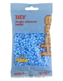 Hama-Helmet Midi 1000kpl pastelli sininen