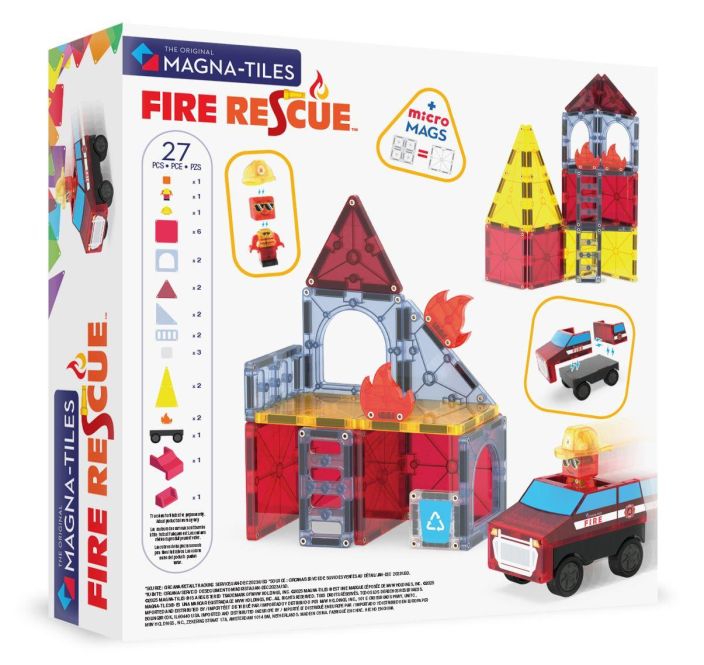 Magna-Tiles MAGNA-TILES Palo- ja pelastusasema 27 osaa tuotekuva 2 Magna-Tiles MAGNA-TILES Palo- ja pelastusasema 27 osaa tuotekuva 2
