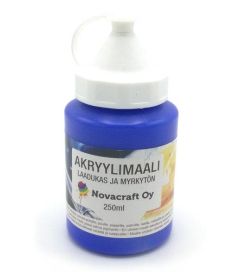 Novacraft akryylimaali 250ml, sininen