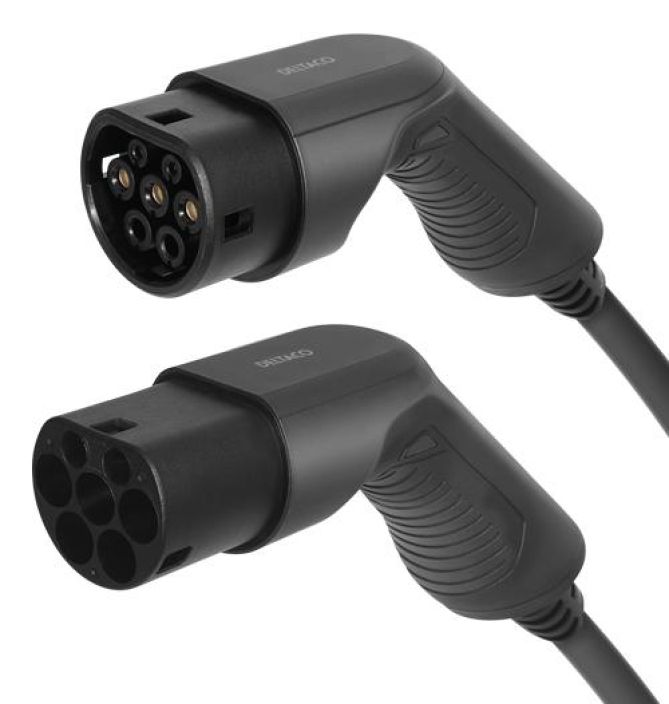 Sähköauton latauskaapeli Type2 7,6 kW 32A 5m IP54 tuotekuva 1