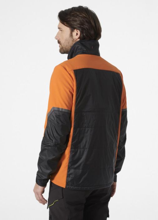 Helly Hansen Kensington tikkitakki musta/oranssi