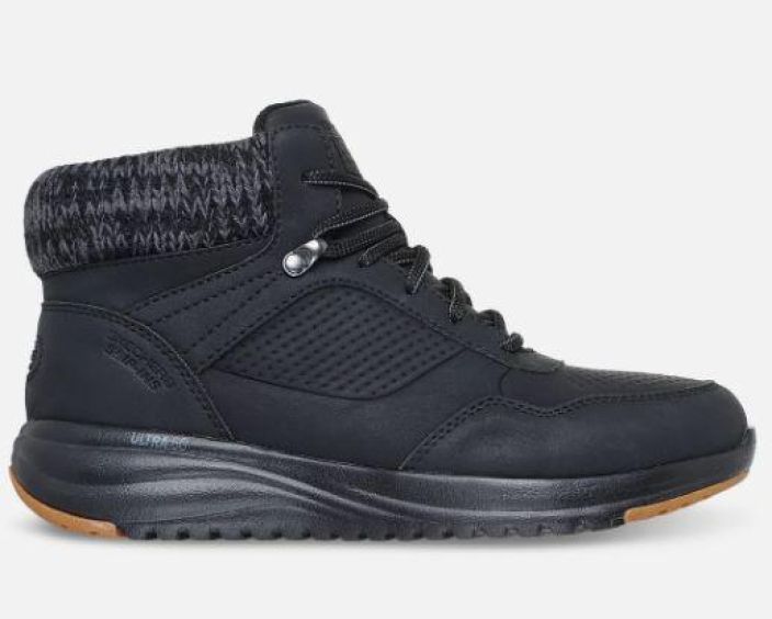 Skechers naisten Slip-ins: On-The-Go Stellar Ariana - Waterproof Musta tuotekuva 1