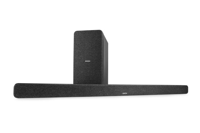 Denon DHT-S517 Dolby Atmos Soundbar 2.1 AV-viritinvahvistimien markkinajohtajan kehittama Denon DHT-S517 soundbar muuttaa