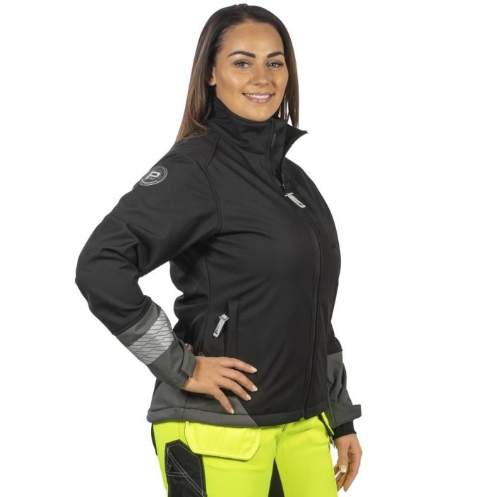 SOFTSHELL TAKKI DESTINY NAISTEN MUSTA tuotekuva 1