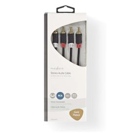 Nedis Nedis stereoäänikaapeli 2x RCA Uros - 2x RCA Uros 5M